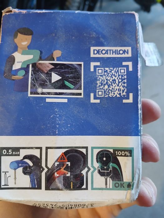Nowa Dętka Decathlon 24 cale do opon 1.7 2.2
