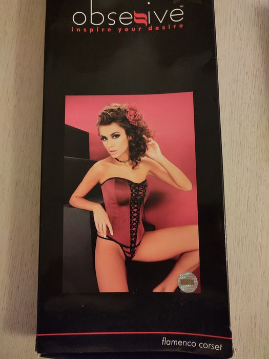 Bielizna erotyczna Obsessive Flamenco Corset