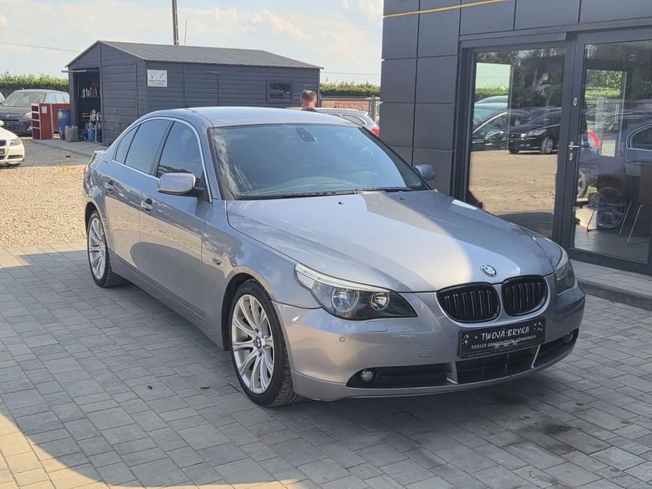 BMW Seria 5 2.2 Benzyna ALufelgi Tempomat Gwarancja Klimatyzacja Kredyt
