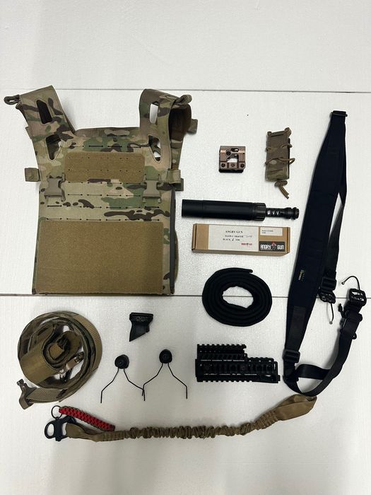 Airsoft vários material