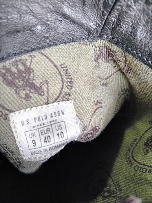 Kozaki US Polo Assn skóra 40/26cm. Oryginalne.