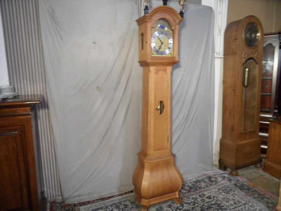 Zegar Kwadransowy Fazy Księżyca  Unikat  z Belgii