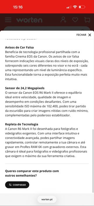 Canon EOS MarkII R6