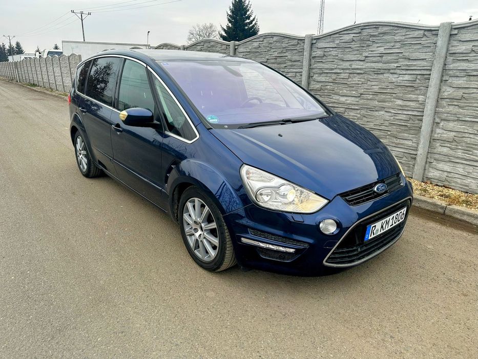 Ford S-Max 200KM Skóra Navi Panoramiczny Dach Aktywny Tempomat BiXenon Converse+