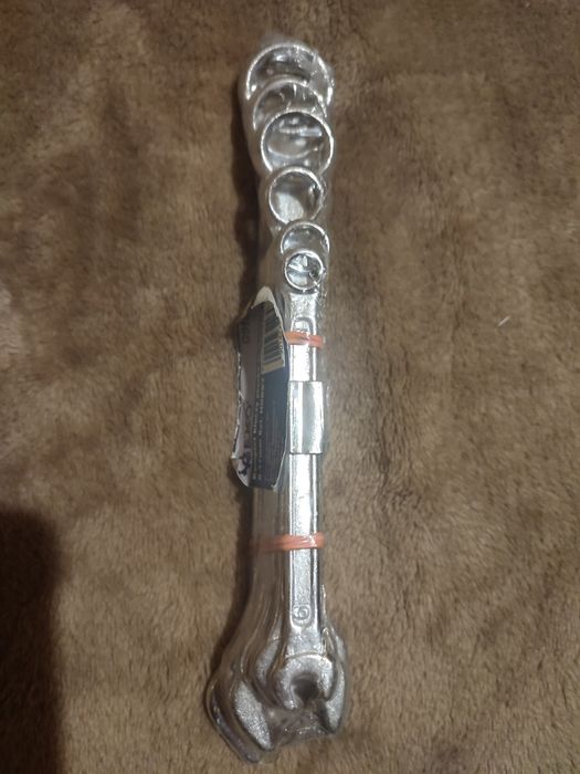 Zestaw 6 szt. kluczy płaskich dwustronnych