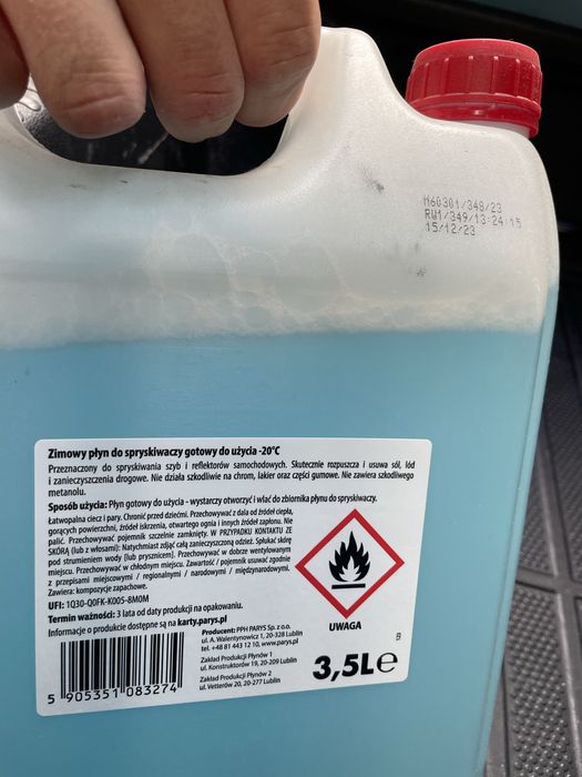 Plyn letni/zimowy shell