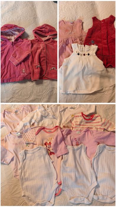 Paka ubrań niemowlęcych dla dziewczynki