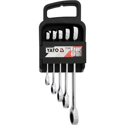 Klucze oczkowe z grzechotką 8-19mm yato