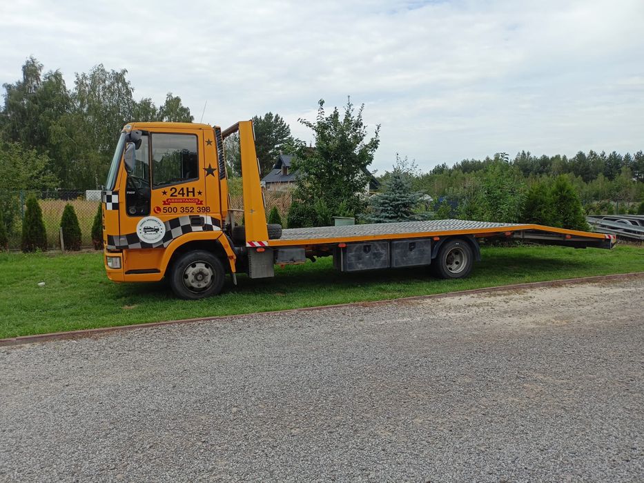 Pomoc Drogowa Laweta Iveco 75e17 Tector