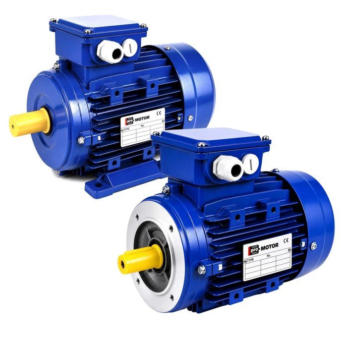 Silnik elektryczny trójfazowy 2,2kW 1400obr/min MS 90L 2-4 B14 B3 B34 230/400V