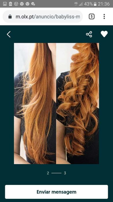 Modelador Babyliss pro Miracurl64730013985795121