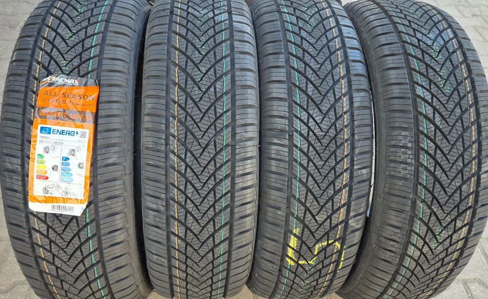 4x 225/65R17 Tracnax All Season