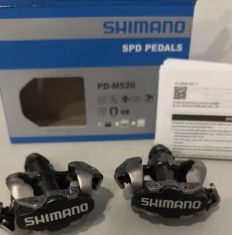 Pedais Shimano PD-M520