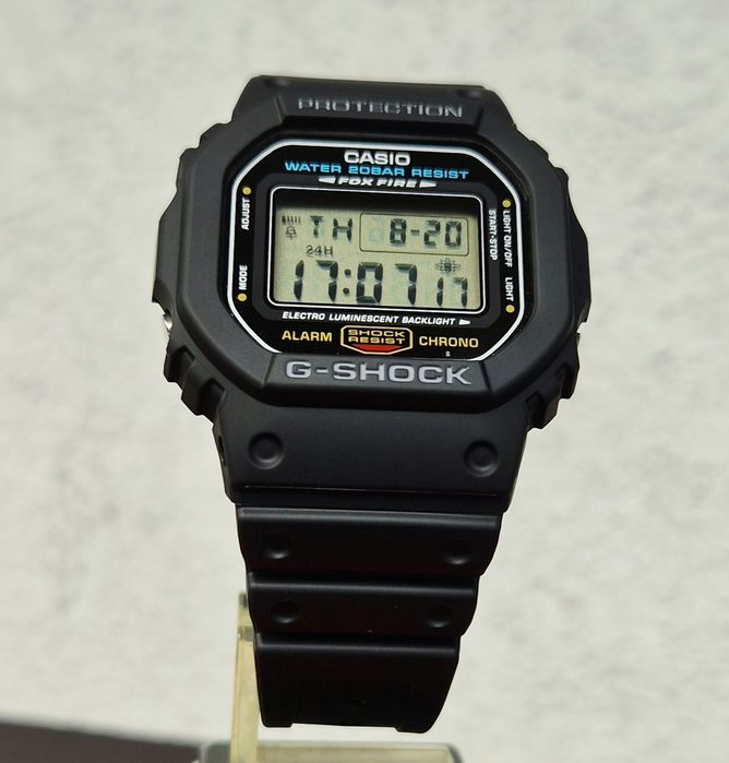 DW-5600E-1 Foxfire Casio G-shock vintage 1996