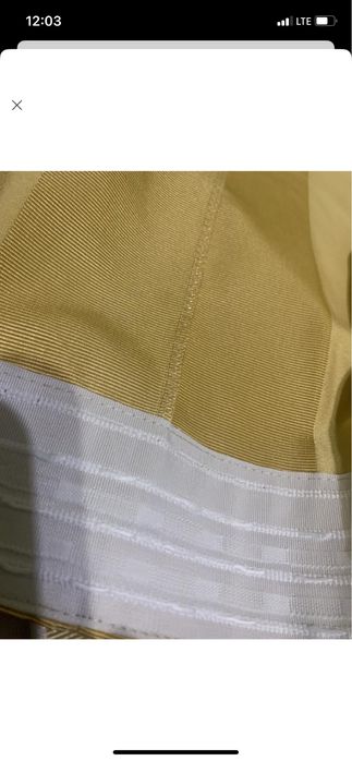 Штори кремові 215х240см