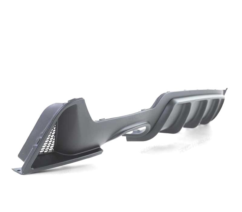 DIFUSOR TRASEIRO BMW F32 F33 F36 LOOK M PERFORMANCE SAIDA DUPLA ESQ