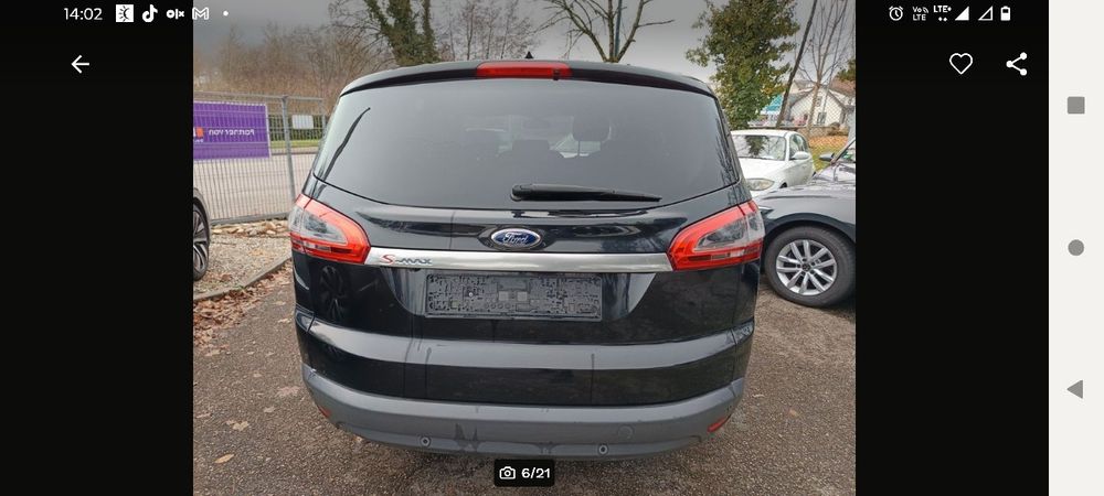 Ford S-Max 2.0 TDCi manuał na czesci