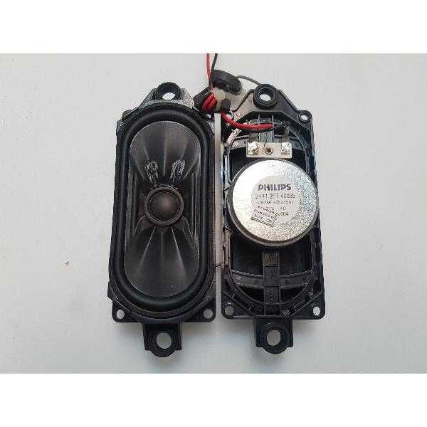 2441.. 2.57.. 40005 altifalantes  philips para  tv lcd 8 ohms 10w