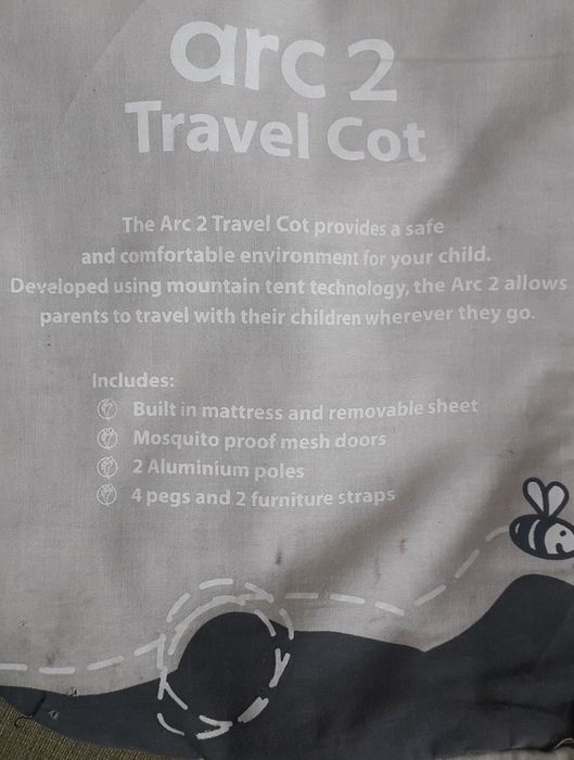 Little Life Arc 2 namiot kojec łóżeczko turystyczne lekkie prznośne