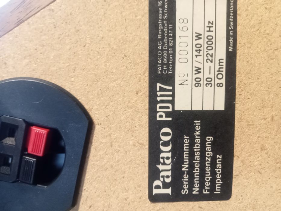 Pataco pd117 unikalne kolumny.