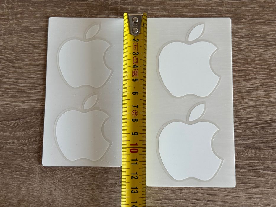 Zestaw oryginalnych naklejek Apple iPhone, iPad, MacBook