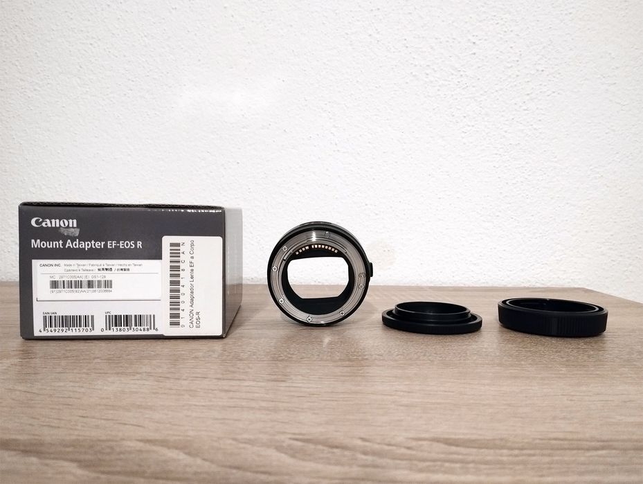 Adaptador Canon EF-EOS R (Canon EF - Canon RF) - Como Novo