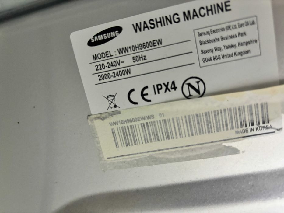 Zestaw - Suszarka Samsung DV90N8289AW 9 kg, PRALKA WW10H9600EW 10 kg