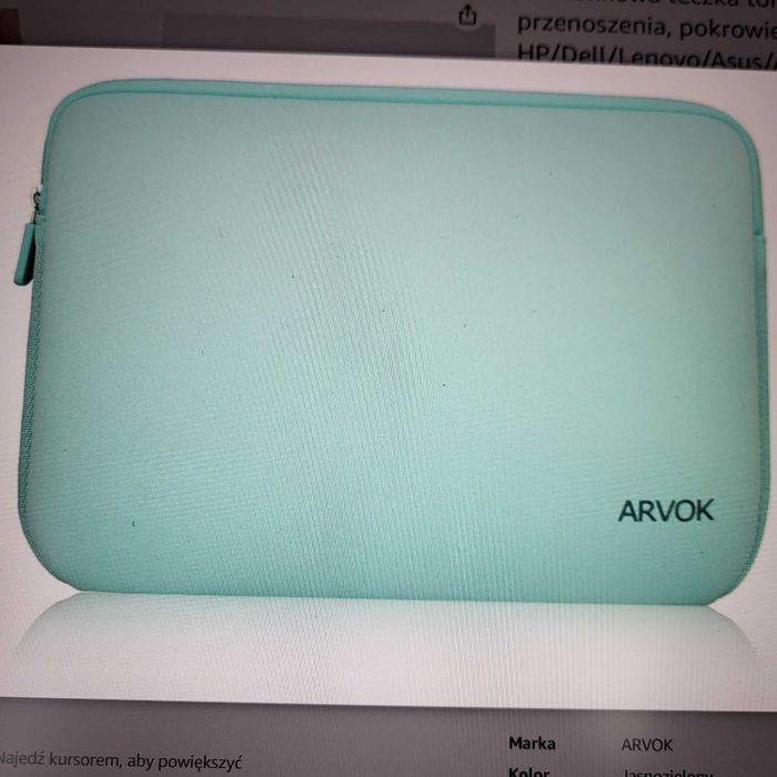 Arvok pokrowiec futerał etui na laptopa 15,6"