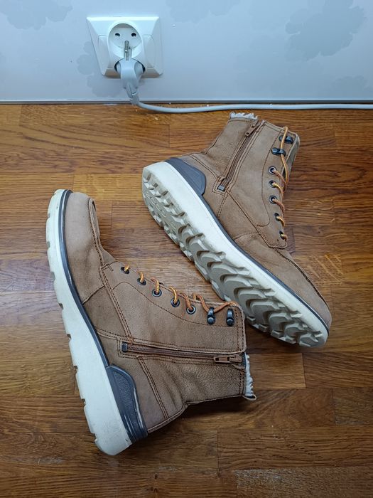 Buty Ecco Jayden Botki Gore-Tex Skórzane Wodoodporne Ocieplane