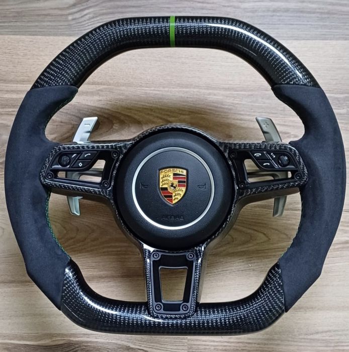 Volante Porsche 911 991 PDK Carbono + Alcantara Personalizado