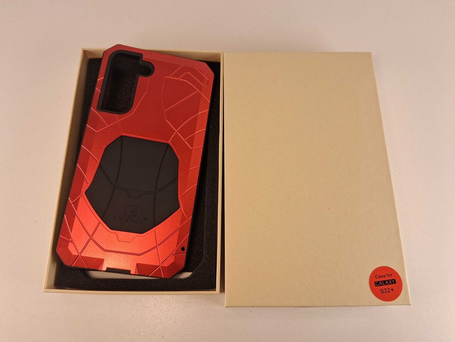 E159 Pancerne Etui Redpepper Do Samsung Galaxy S22+ Czerwone