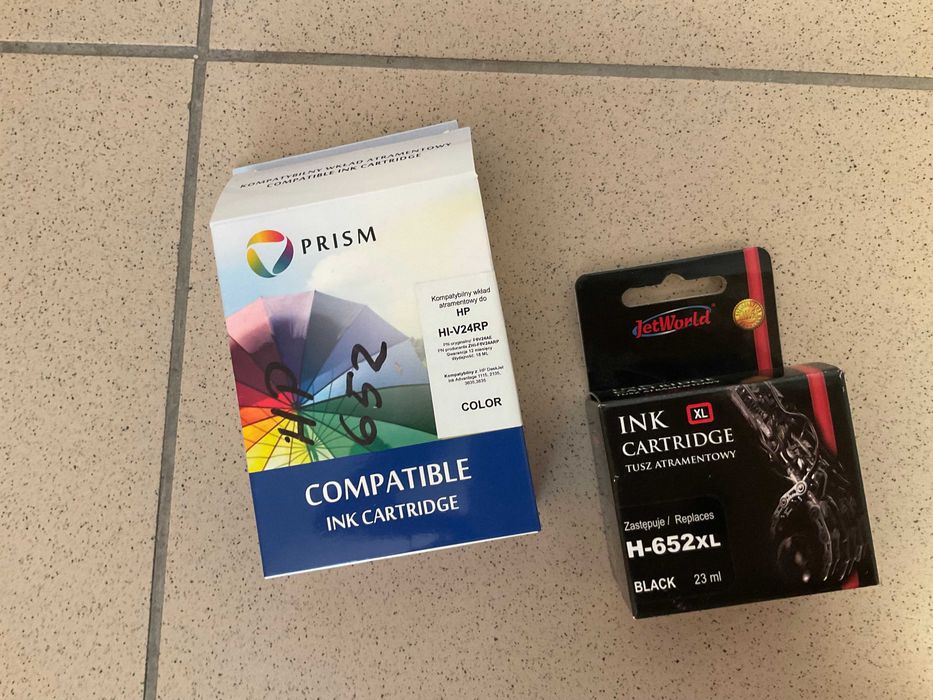 Tusze do drukarki - Nowe - Oryginalnie zapakowane -