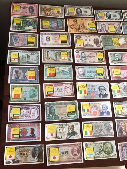 Notas de coleção Mundial