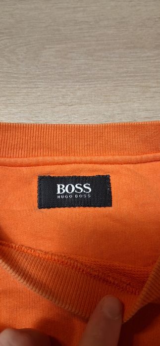 Bluza damska Hugo Boss, vintage, retro, boxy fit, logo, premium.