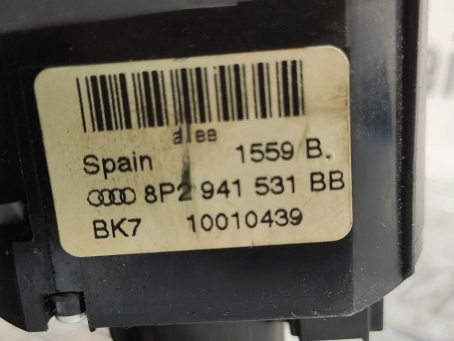 COMUTADOR DE LUZES ORIGINAL AUDI A3 8P SPORTBACK