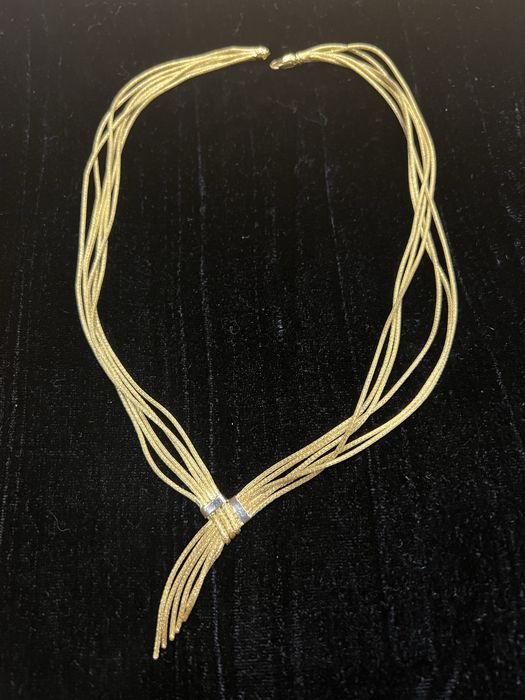 Gargantilha em ouro 19,2k