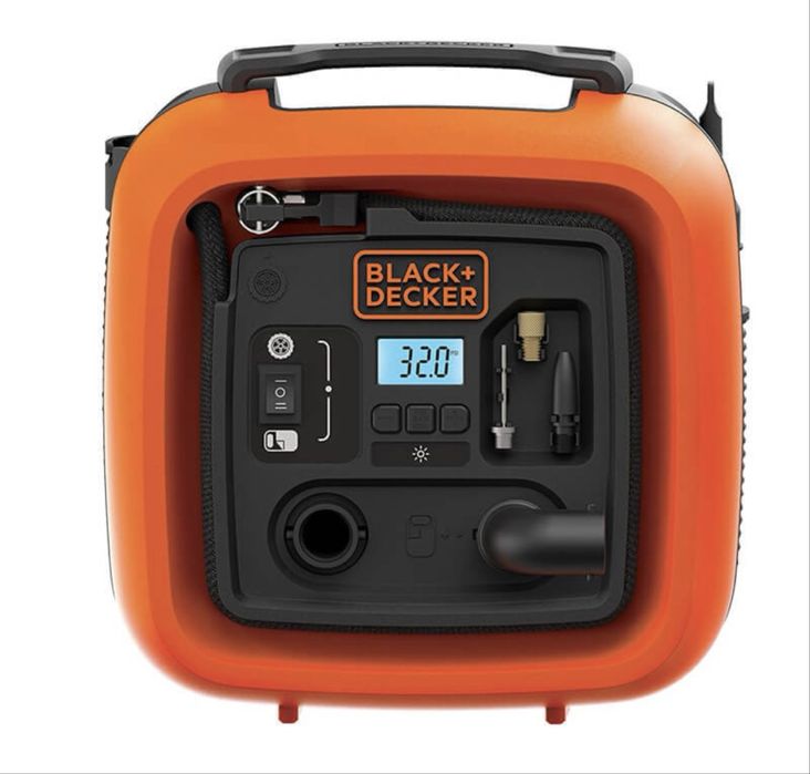 Компресор автомобільний BLACK+DECKER ASI400
