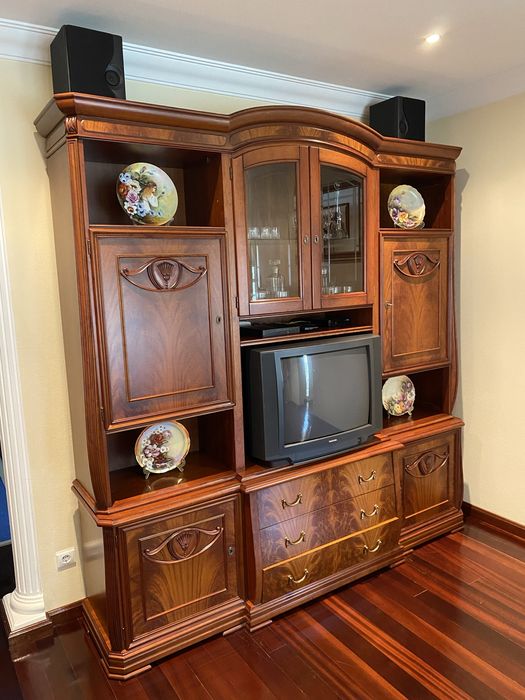 Movel de salao madeira cerejeira