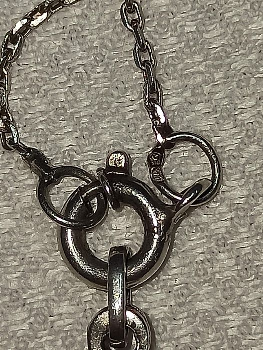 Colar em prata "Cruz com marcassites da Coleção joias de Marcassit