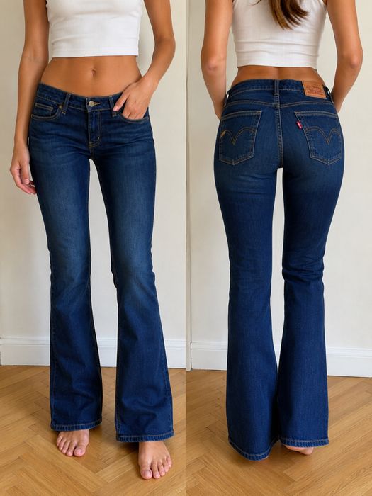 Джинси жіночі levis w26/l30 low slum boot