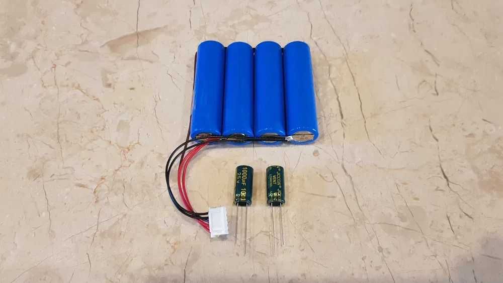 Акумулятори до безперебійника DC1018P 4x18650 Tesla