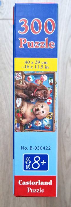 Puzzle Castorland, puzzle, Stowaway Pups, 300 el. Pieski Psy Dog