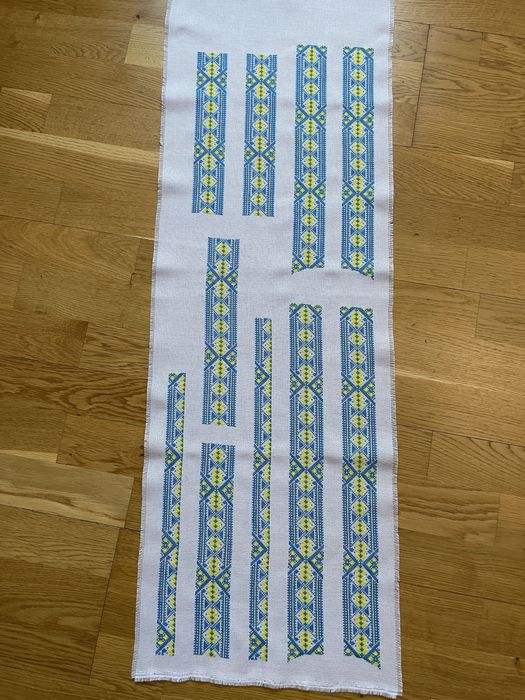 Заготовки для вишиванки (на 2 чоловічі сорочки), ручна робота.