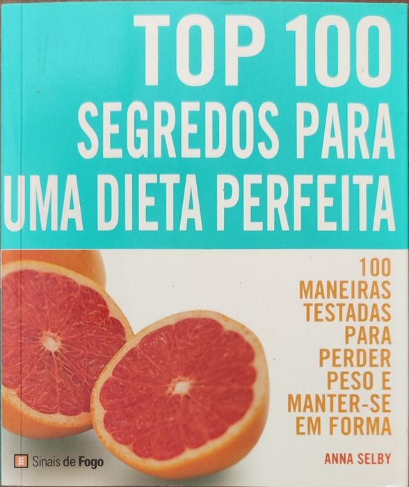 Livro de culinária saudável "Top 100 segredos para uma dieta perfeita"