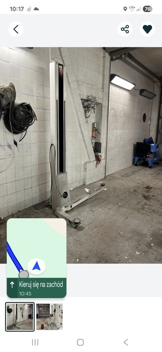 Podnośnik 2 kolumnowy  Hydrauliczny