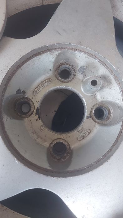 4 Jantes de alumínio de 14 polegadas para carros pequenos com