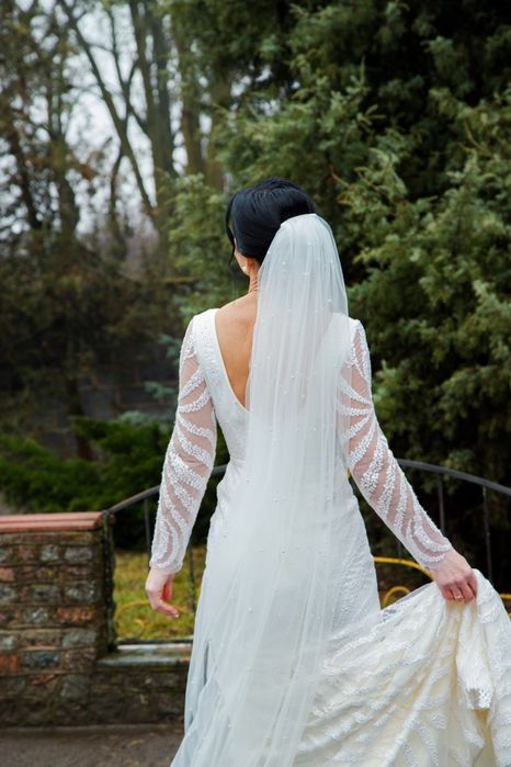 Весільна сукня в стилі рибка