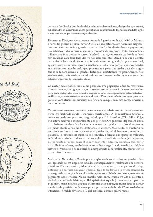 Livro "As Finanças no Exército" (novo)