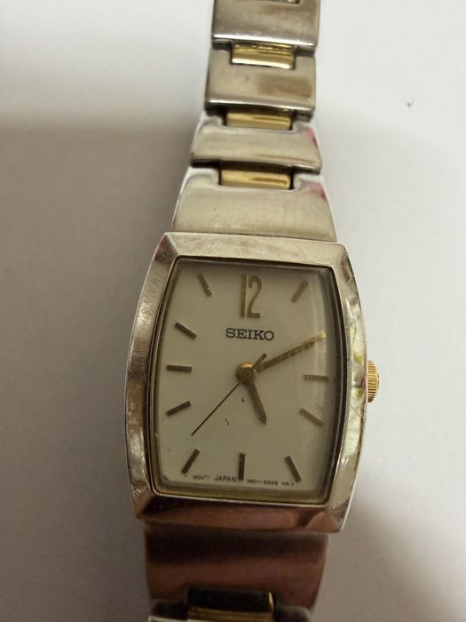 Seiko 1N01-0DA0 relógio quartzo analógico 21mm
