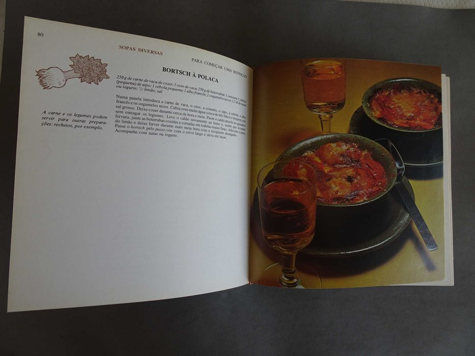 Livro Receitas escolhidas Maria de Lourdes Modesto